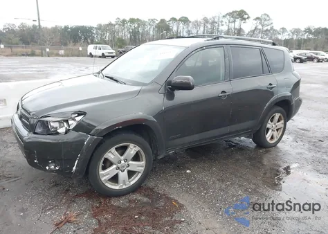 2008 Toyota Rav4 Sport из США, поврежденный, VIN JTMBD32V086074440